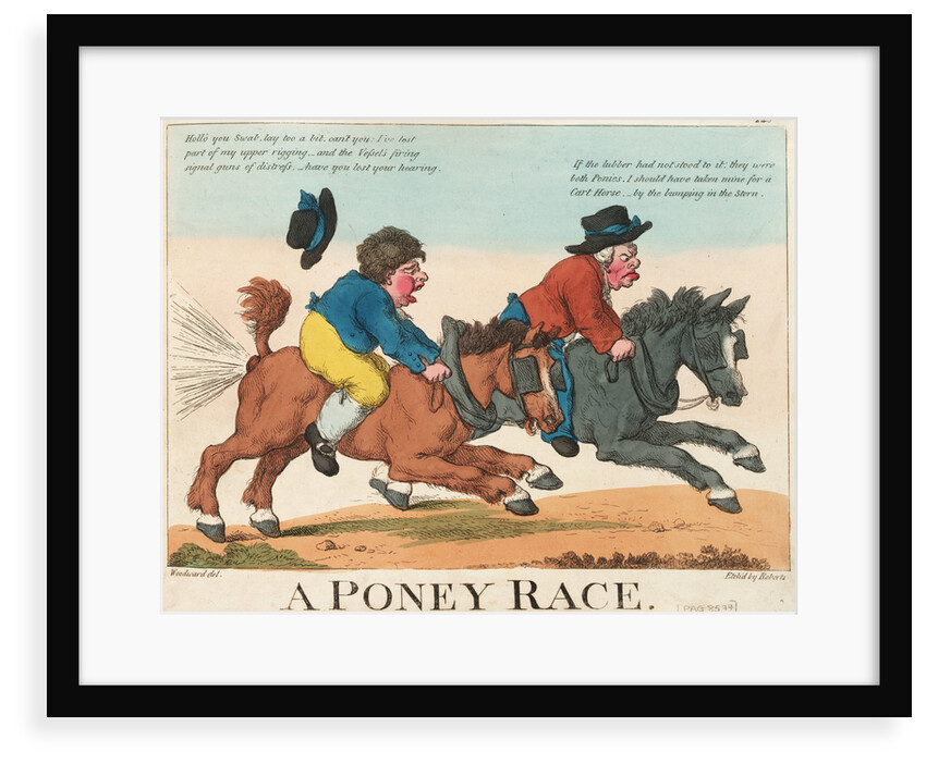 A Poney Race by George M. Woodward