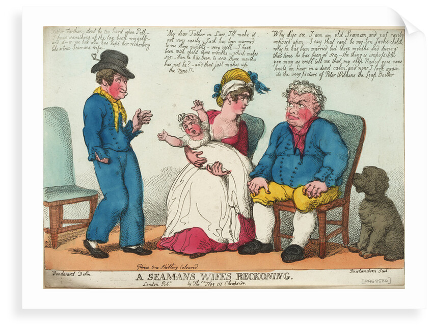 A Seamans Wifes Reckoning by George M. Woodward