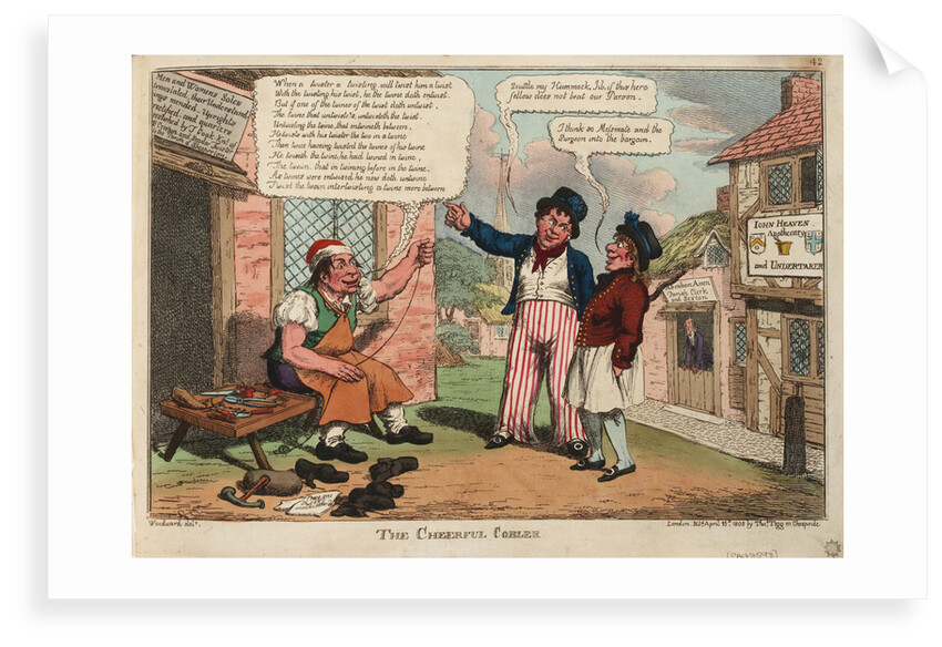 The Cheerful Cobler by George M. Woodward