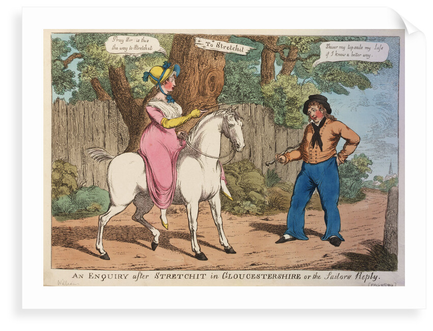 An Enquiry after Stretchit in Gloucestershire or the Sailors Reply by C. Williams