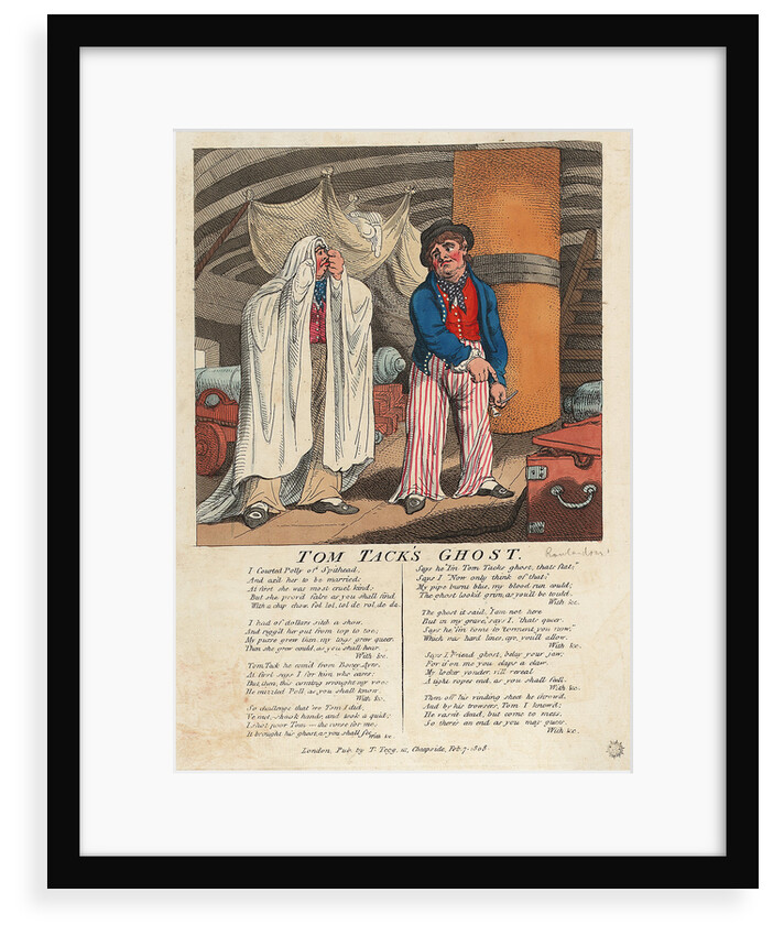 Tom Tack's Ghost by Thomas Rowlandson