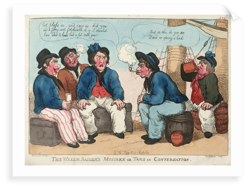 The Welch Sailor's Mistake or Tars in Conversation by George M. Woodward