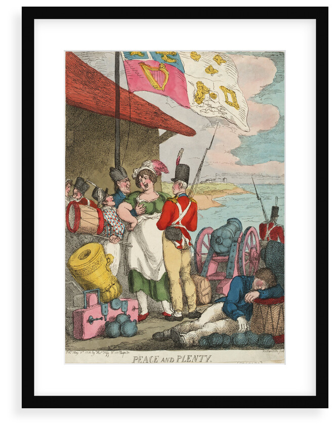Peace and Plenty by Thomas Rowlandson