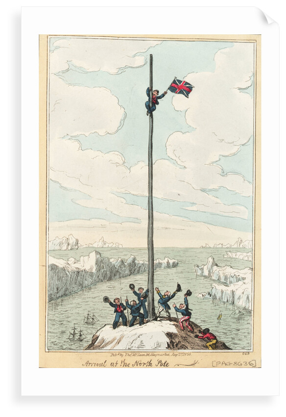 Arrival at the North Pole by George Cruikshank