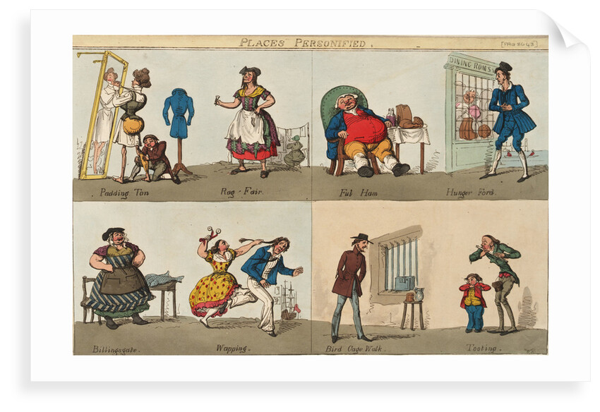 Places Personified by William Heath