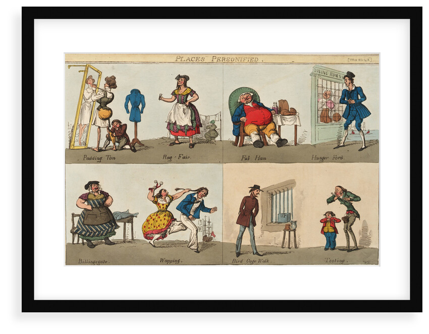 Places Personified by William Heath