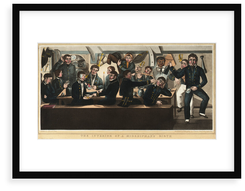 The Interior of a Midshipman's Birth by G. Humphrey