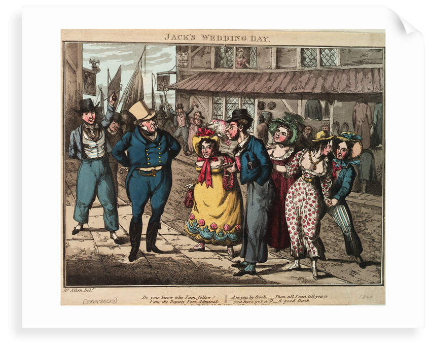 Jack's Wedding Day' by Henry Alken