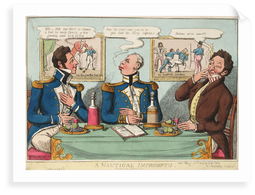 A Nautical Impromptu (Duke of Clarence) by S.W. Fores