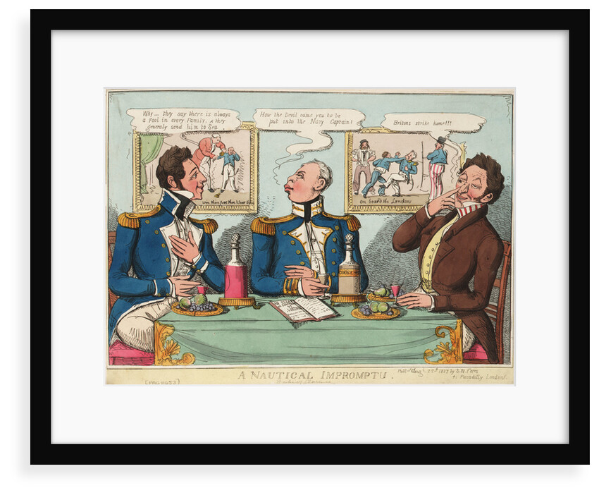 A Nautical Impromptu (Duke of Clarence) by S.W. Fores