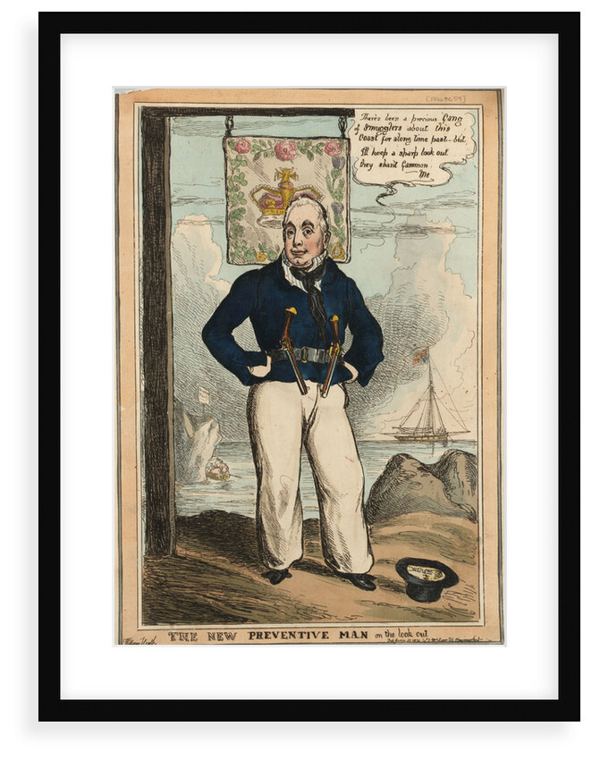 The New Preventive Man on the lookout by William Heath