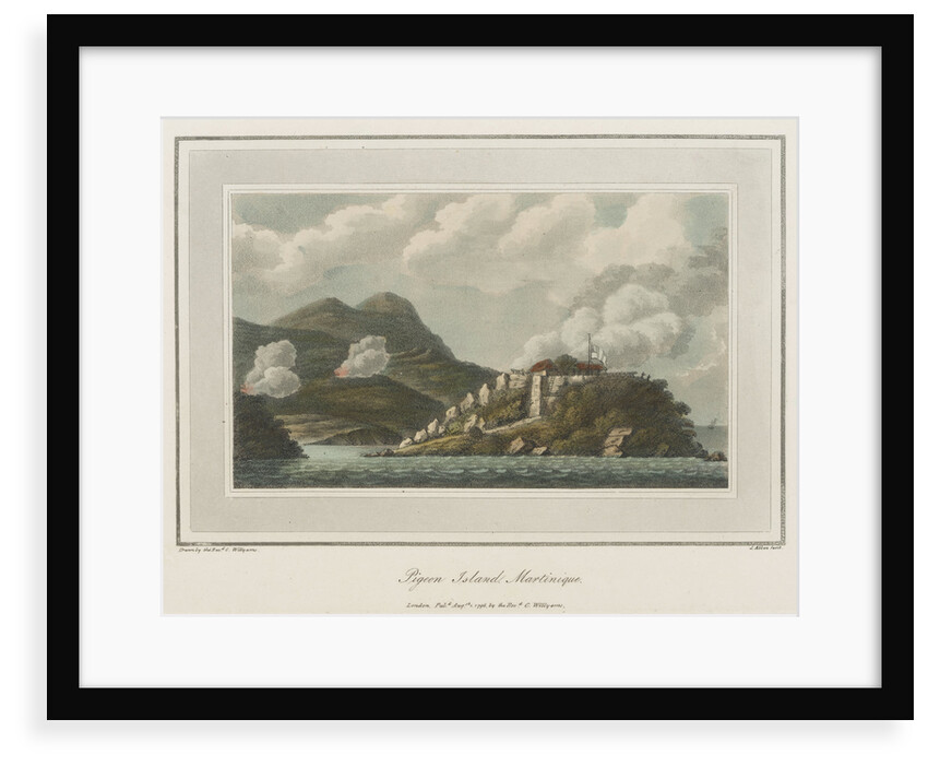 Pigeon Island, Martinique by C. Willyams