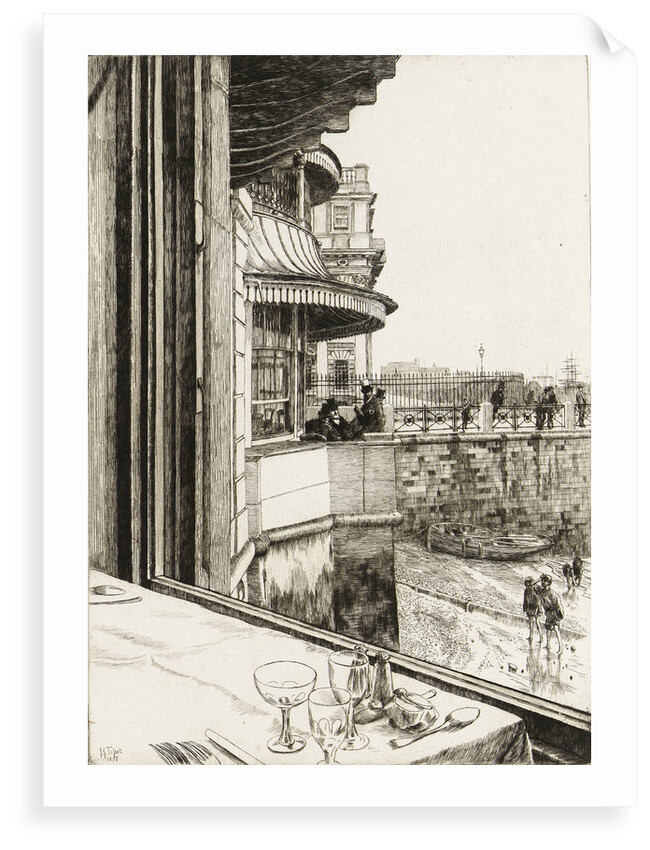 Trafalgar Tavern, Greenwich by James Jacques Joseph Tissot