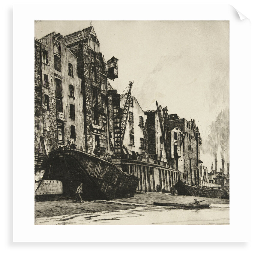 Ratcliff Wharves by Norman Janes