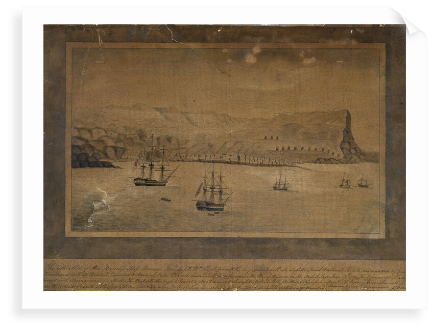 The 'Romney' captures 'La Sybille', 17 June 1794 by unknown