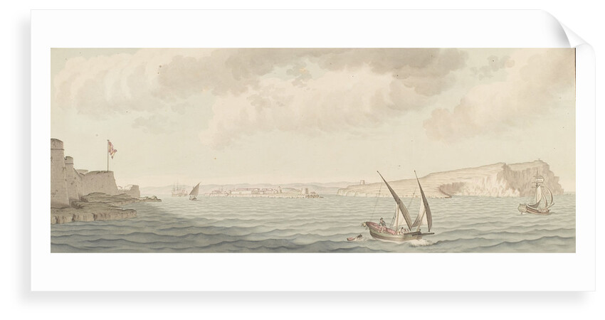The entrance to Port Mahon by unknown