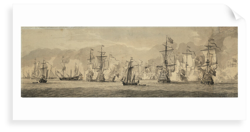 Dutch fleet by Willem van de Velde the Elder