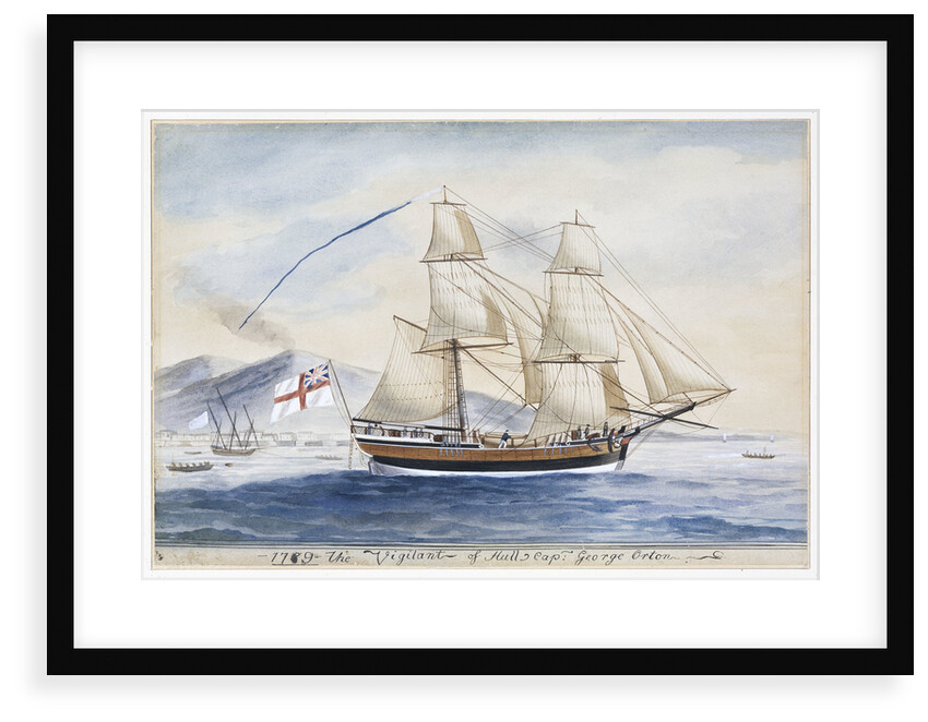 The 'Vigilant' of Hull,  Captain George Orton by Reuben Chappell