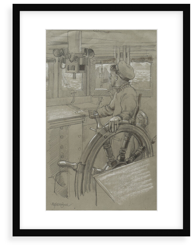 HM Trawler 'Coxswain' by Stephen Bone