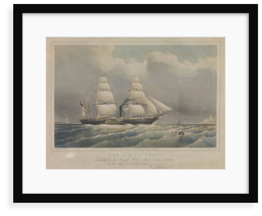 The RSMP 'Trent' dedicated to the Royal Mail Steamship Company by.... W Jeffreson by W. Jeffreson