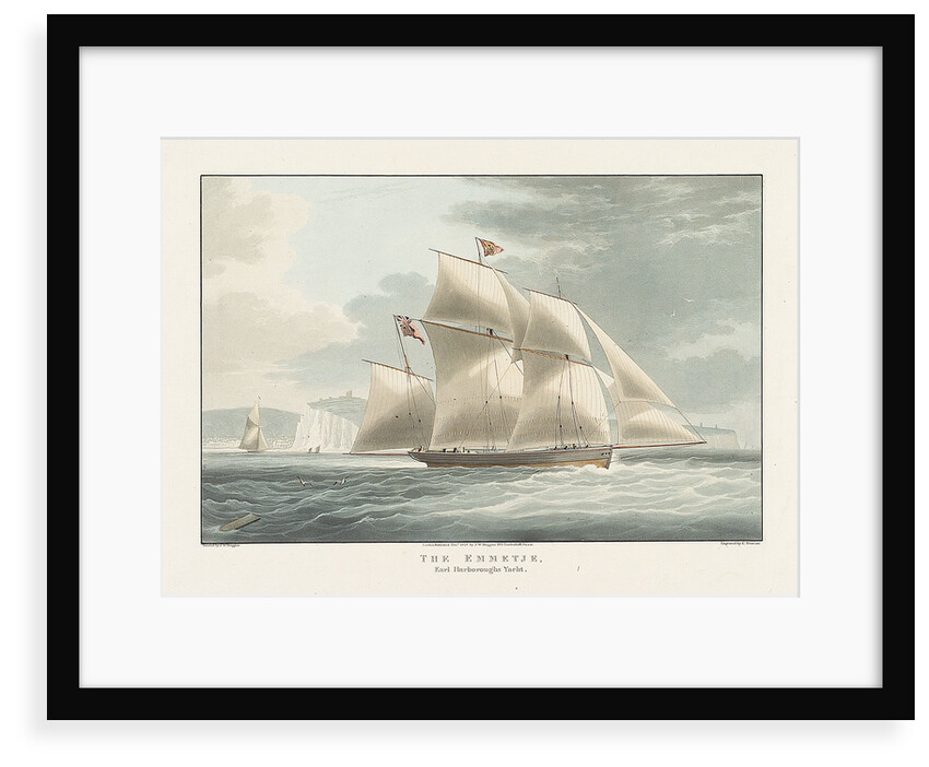 Earl Harborough's yacht 'Emmetje' by William John Huggins
