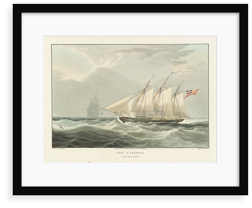 Captain Burn's yacht 'Calypso' by William John Huggins
