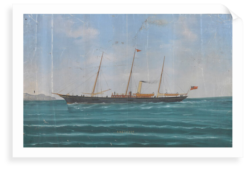 'Amethyst' Steam Yacht by J. Robeito