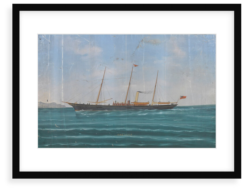 'Amethyst' Steam Yacht by J. Robeito