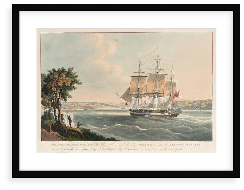 The East Indiaman 'Mellish' by William John Huggins
