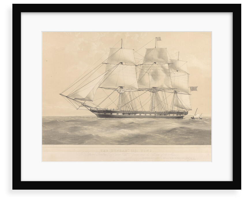 The 'Dunbar' (1853) 1321 tons by Thomas Goldsworth Dutton