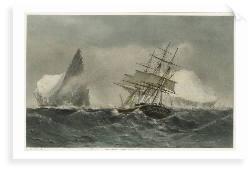 Clipper ship 'Lady Melville' by Thomas Goldsworth Dutton