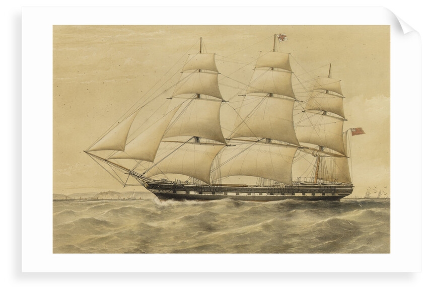 Clipper ship 'Renown' by Thomas Goldsworth Dutton
