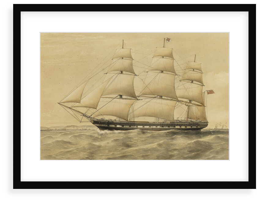 Clipper ship 'Renown' by Thomas Goldsworth Dutton