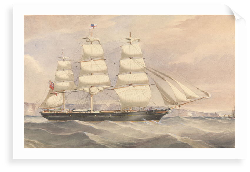 'Silver Eagle' (1861) clipper ship by unknown