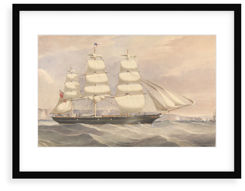 'Silver Eagle' (1861) clipper ship by unknown