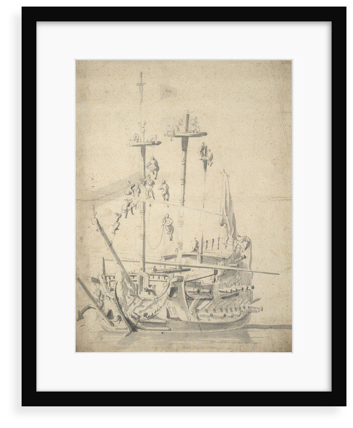 The 'Constant Warwick' by Willem van de Velde the Elder