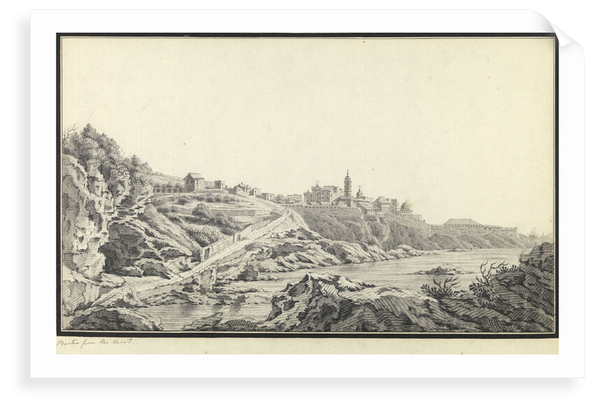 View of Bastia, Corsica by unknown