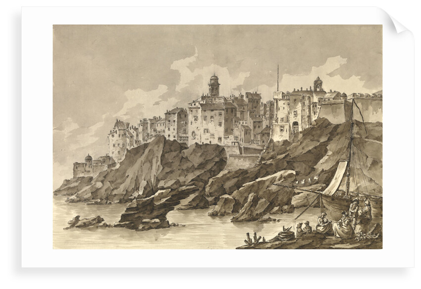 Port of Bastia, Corsica by unknown