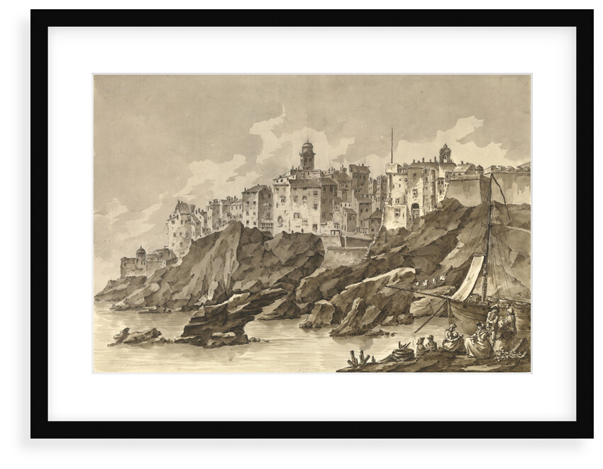 Port of Bastia, Corsica by unknown