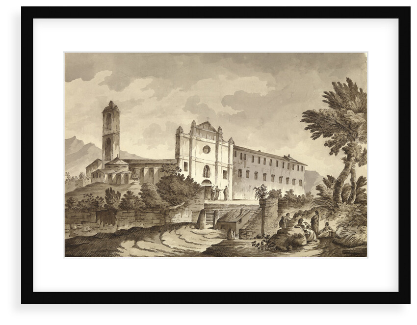 Convent near Bastia, Corsica by unknown