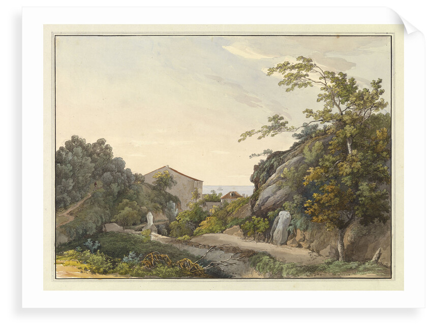 View of Bastia, Corsica by unknown
