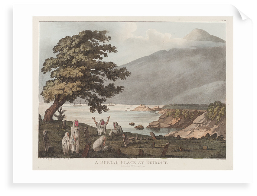 A burial place at Beirut by F.B. Spilsbury