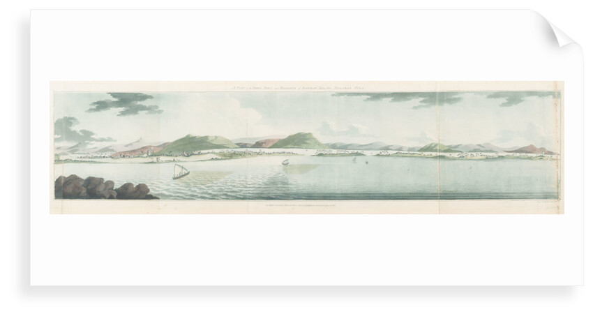 A view of the town, fort, and harbour of Bombay; taken from Malabar Hill by T. Ra--e