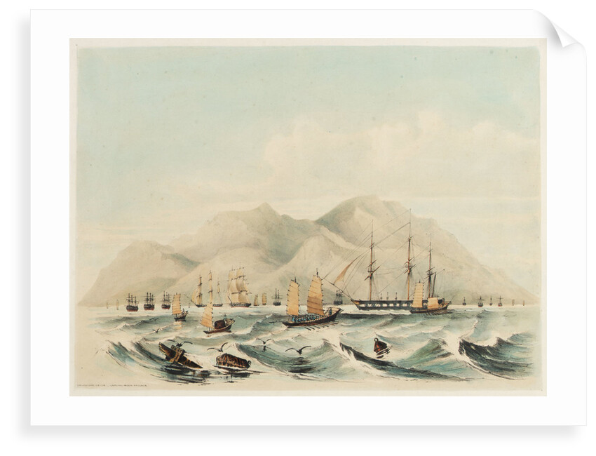 Smuggling opium - Capsing-Moon Passage by unknown