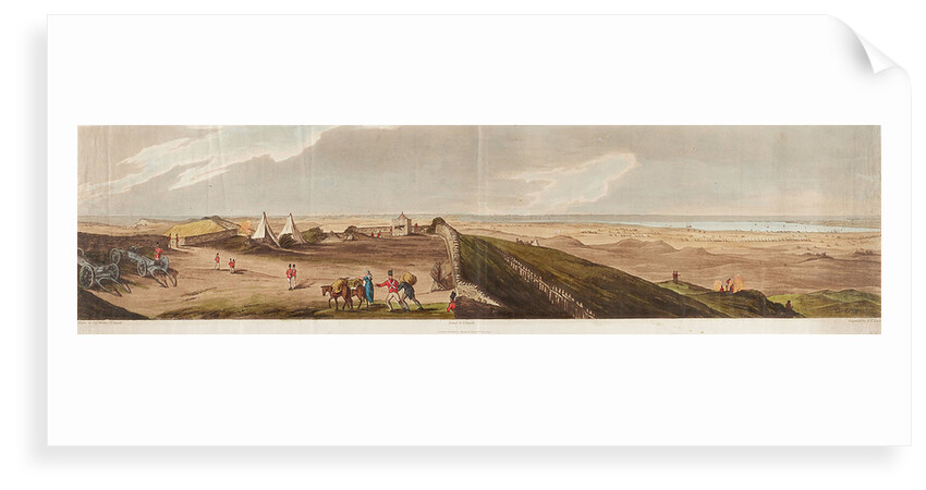 Transporting supplies, Alexandria, circa 1804 by Walke