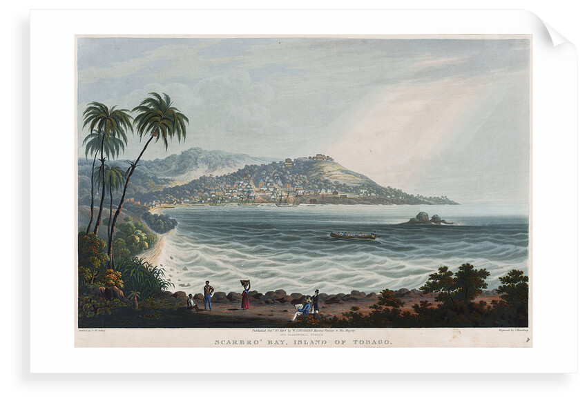 Scarbro' Bay, Tobago by D. McArthur