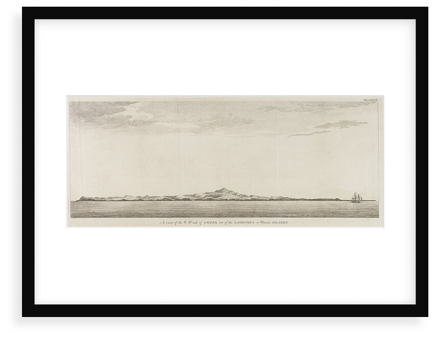 A view of the north west side of Saypan one of the Ladrones or Marian Islands by unknown