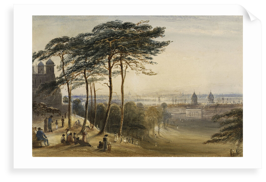 Greenwich from Observatory Hill by George Bryant Campion