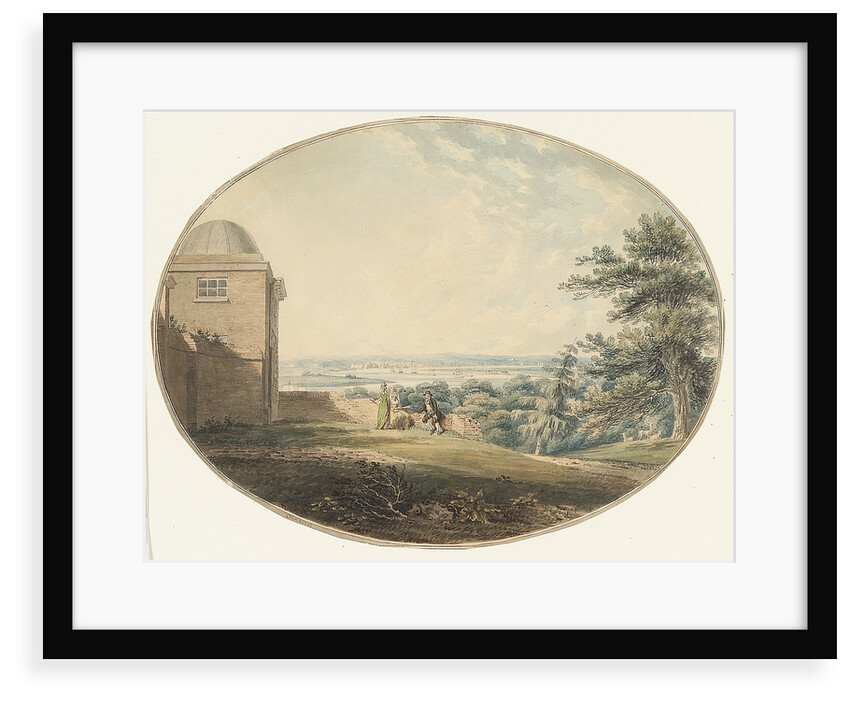 View from Greenwich observatory to the north west by Edward Dayes