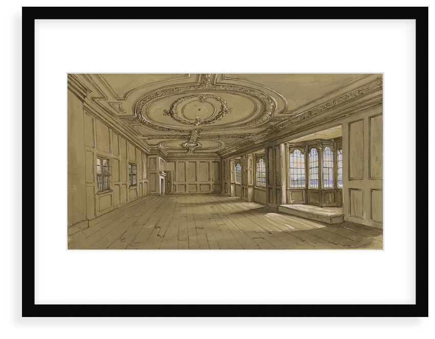 The drawing room of Crowley House, Greenwich by Clarkson Stanfield